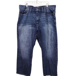 Nautica Men's Relaxed Fit Blue Jeans